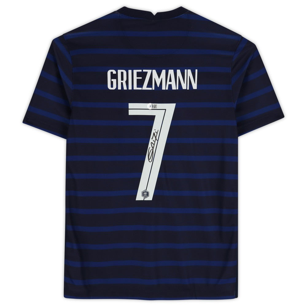 Fanatics Antoine Griezmann France Autographed Blue Jerseys