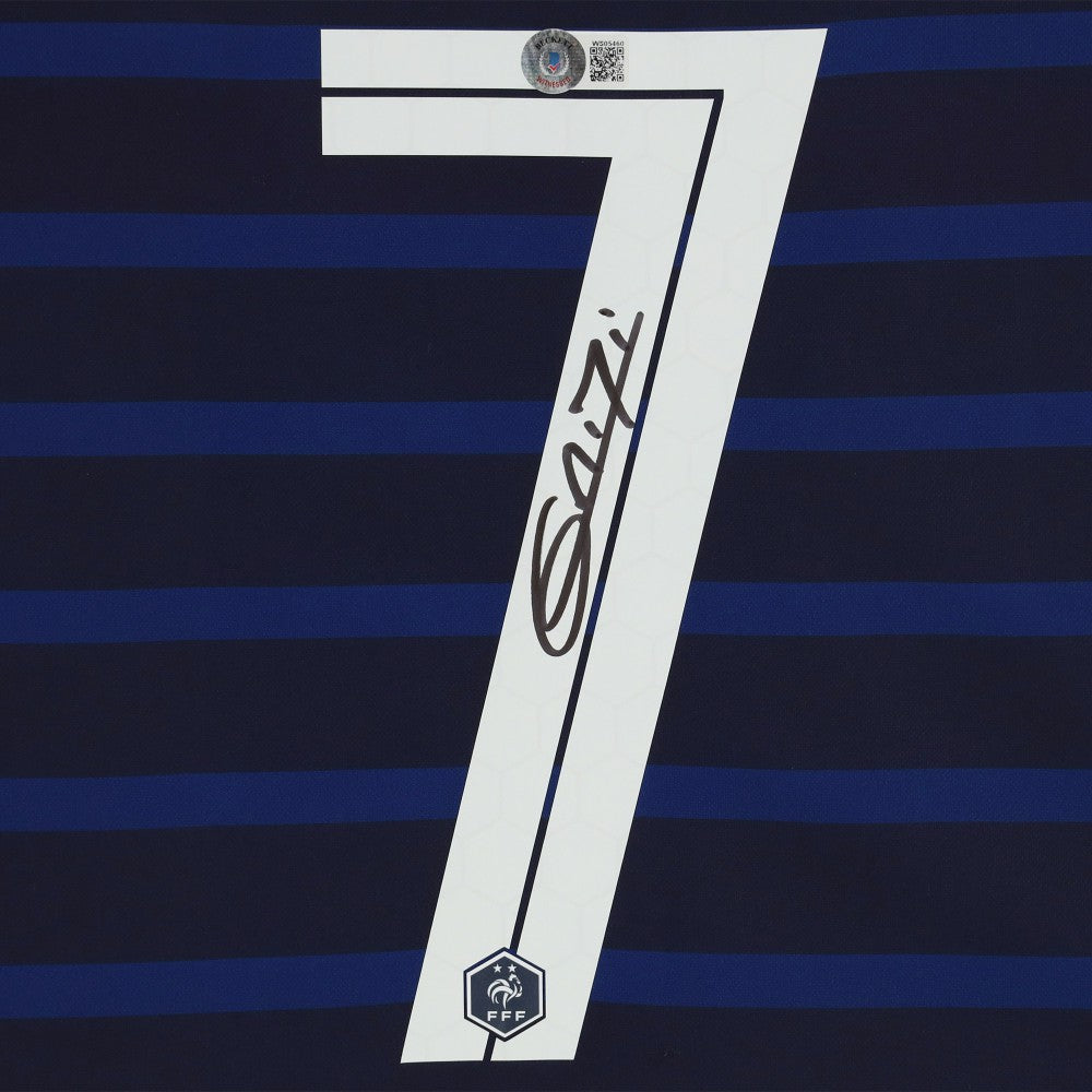 Fanatics Antoine Griezmann France Autographed Blue Jerseys