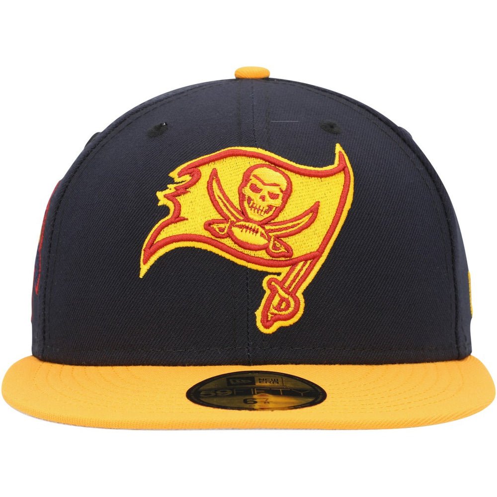 Tampa Bay Buccaneers New Era 30 Seasons 59FIFTY Fitted Hat Navy/Gold - NFL