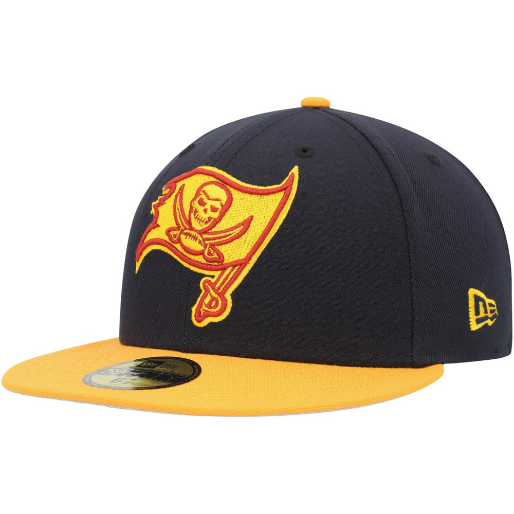 Tampa Bay Buccaneers New Era 30 Seasons 59FIFTY Fitted Hat Navy/Gold - NFL