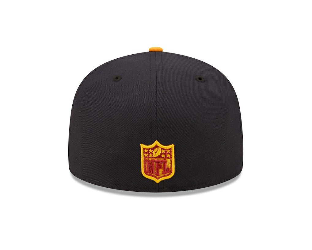 Cleveland Browns New Era 60th Anniversary 59FIFTY Fitted Hat Navy/Gold - NFL