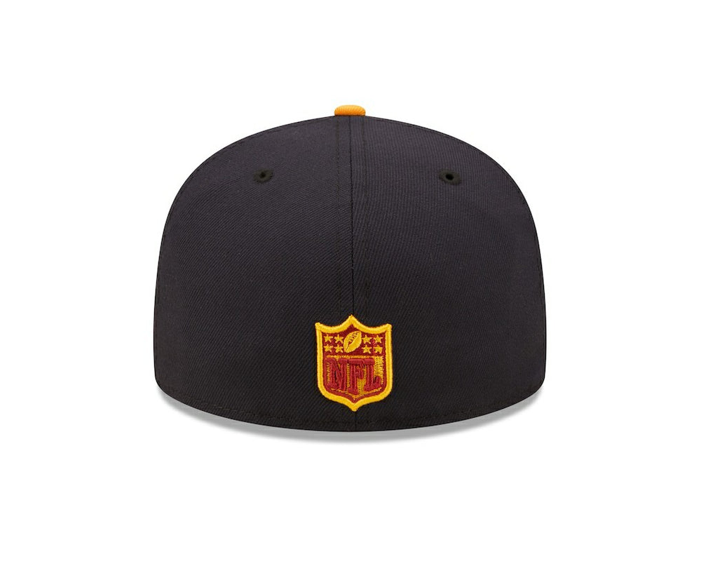 Cleveland Browns New Era 60th Anniversary 59FIFTY Fitted Hat Navy/Gold - NFL