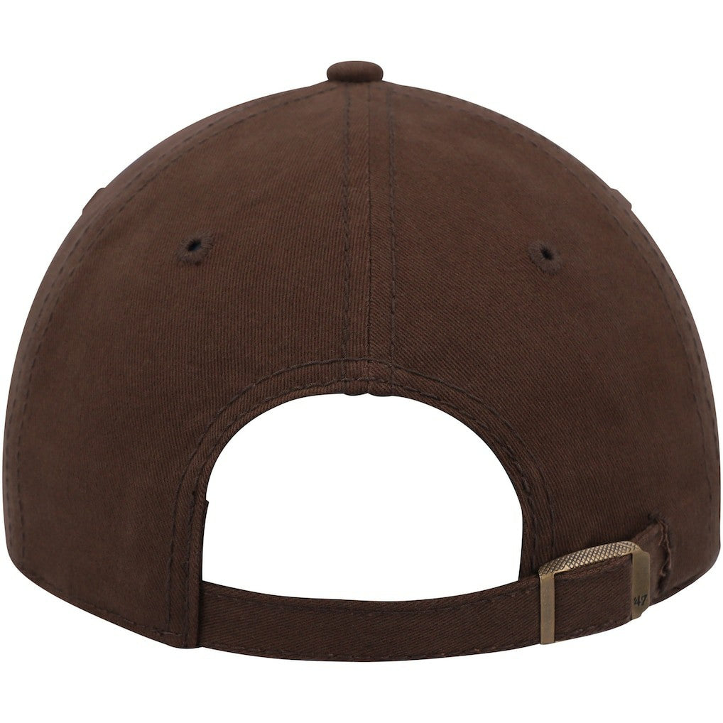 Cleveland Browns '47 Women's Miata Clean Up Primary Logo Adjustable Hat Brown - 47 brand