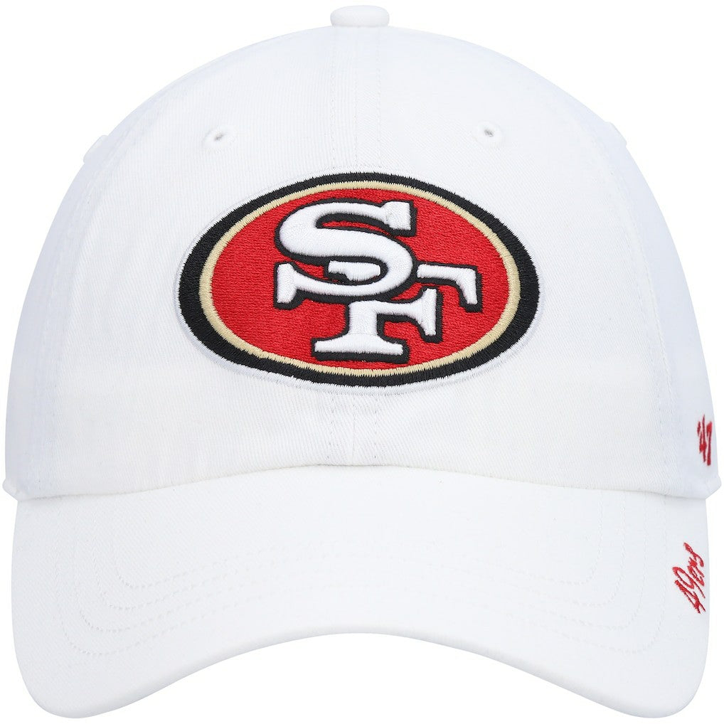 San Francisco 49ers '47 Women's Miata Logo Clean Up Adjustable Hat White - 47 brand