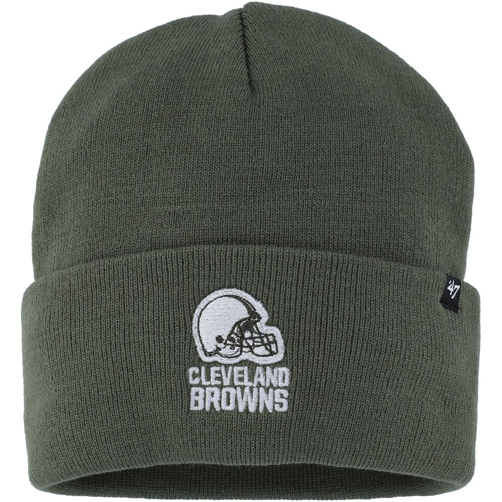 Cleveland Browns '47 Women's Haymaker Cuffed Knit Hat Green - 47 brand