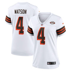 Deshaun Watson Cleveland Browns Women's Player Jersey White - Nike