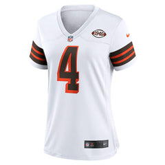 Deshaun Watson Cleveland Browns Women's Player Jersey White - Nike