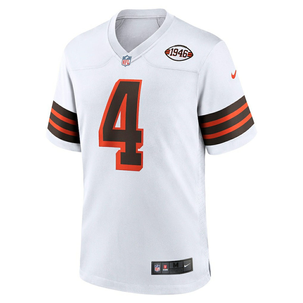 Deshaun Watson Cleveland Browns Alternate Game Jersey White - Nike