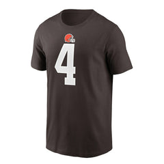 Deshaun Watson Cleveland Browns Player Name & Number T-Shirt Brown - Nike
