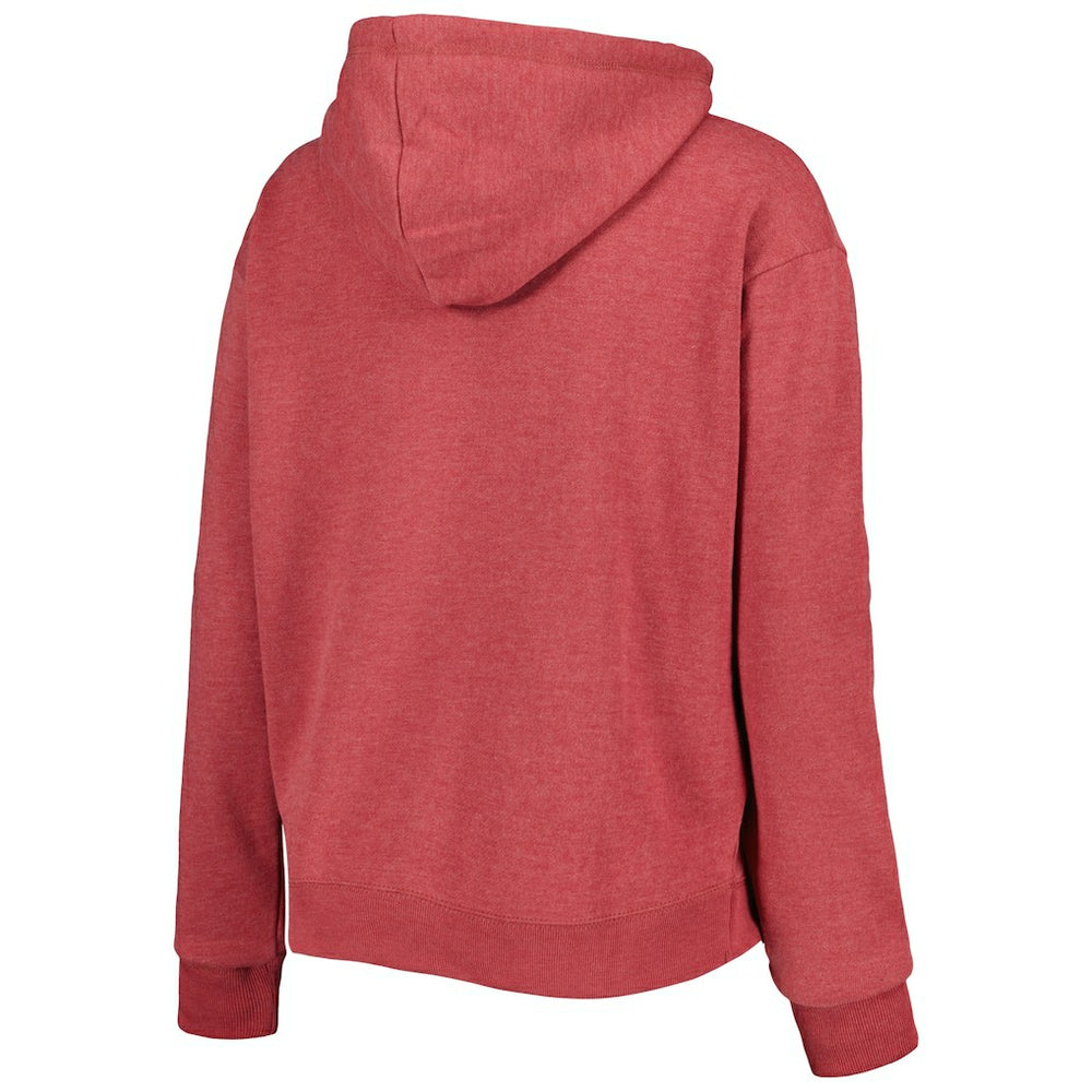Arizona Cardinals '47 Women's Color Rise Kennedy Notch Neck Pullover Hoodie Cardinal - 47 brand