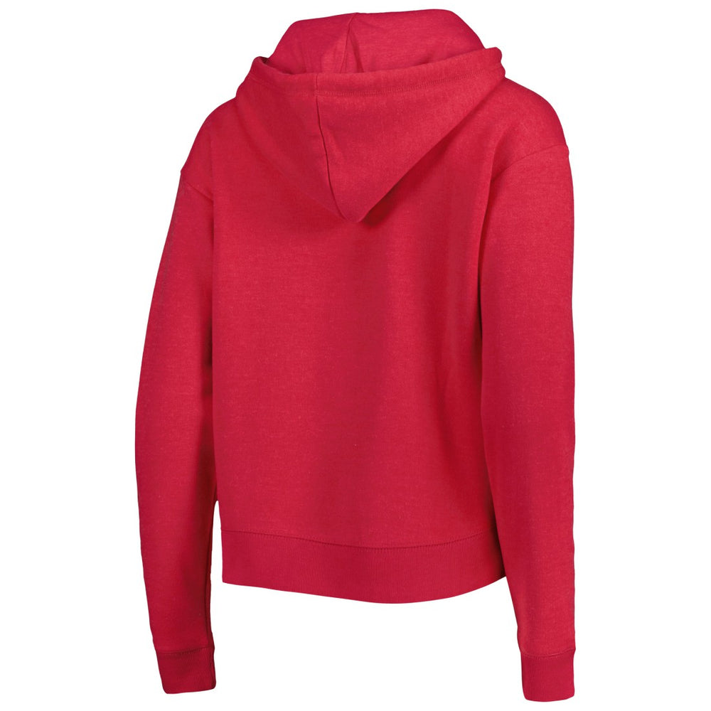 Tampa Bay Buccaneers '47 Women's Color Rise Kennedy Notch Neck Pullover Hoodie Red - 47 brand
