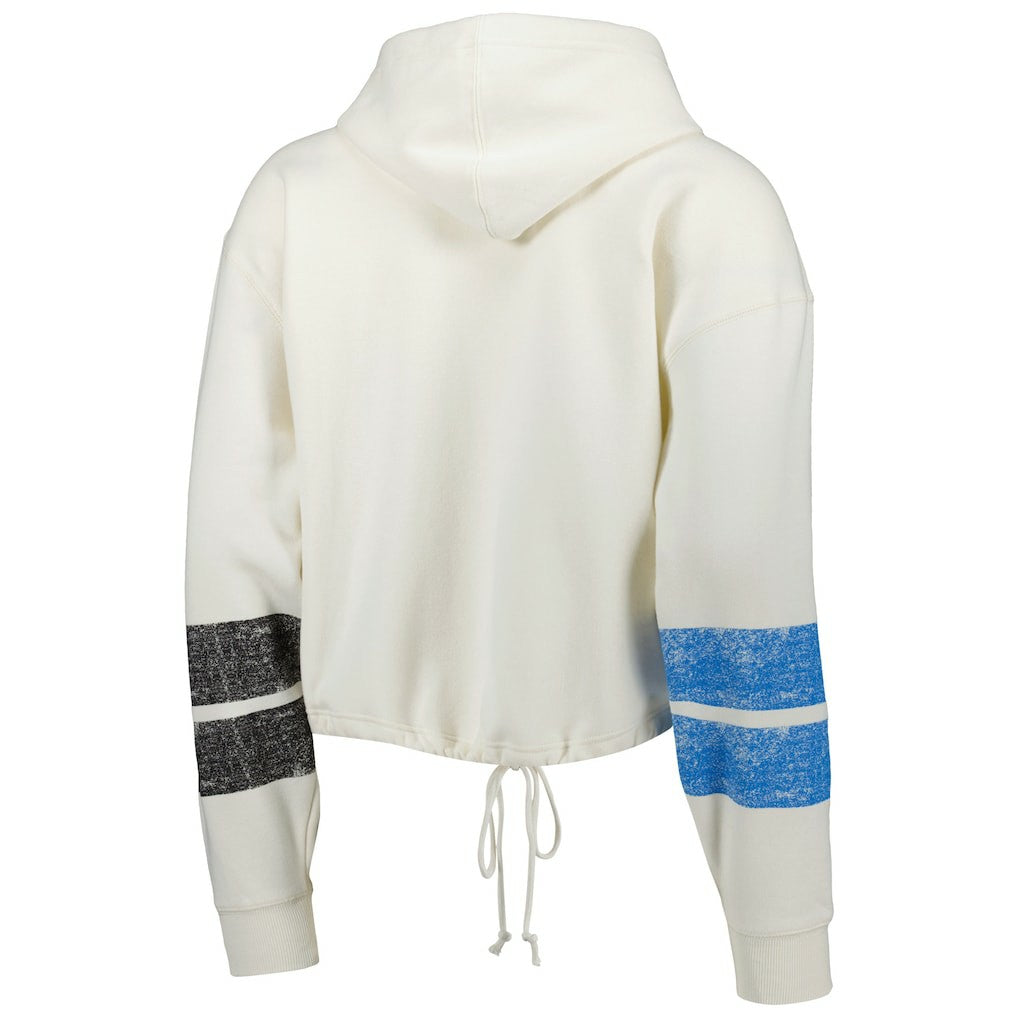 Carolina Panthers '47 Women's Harper Pullover Hoodie Oatmeal - 47 brand