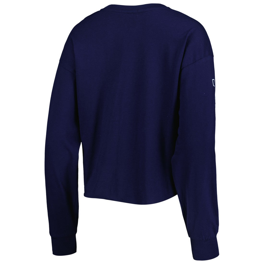Tennessee Titans '47 Women's Skyler Parkway Cropped Long Sleeve T-Shirt Navy - 47 brand