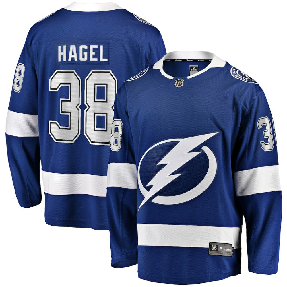 Brandon Hagel Tampa Bay Lightning Fanatics Home Breakaway Player Jersey - Blue | NHL Jerseys