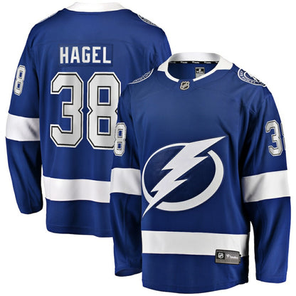 Brandon Hagel Tampa Bay Lightning Fanatics Home Breakaway Player Jersey - Blue | NHL Jerseys