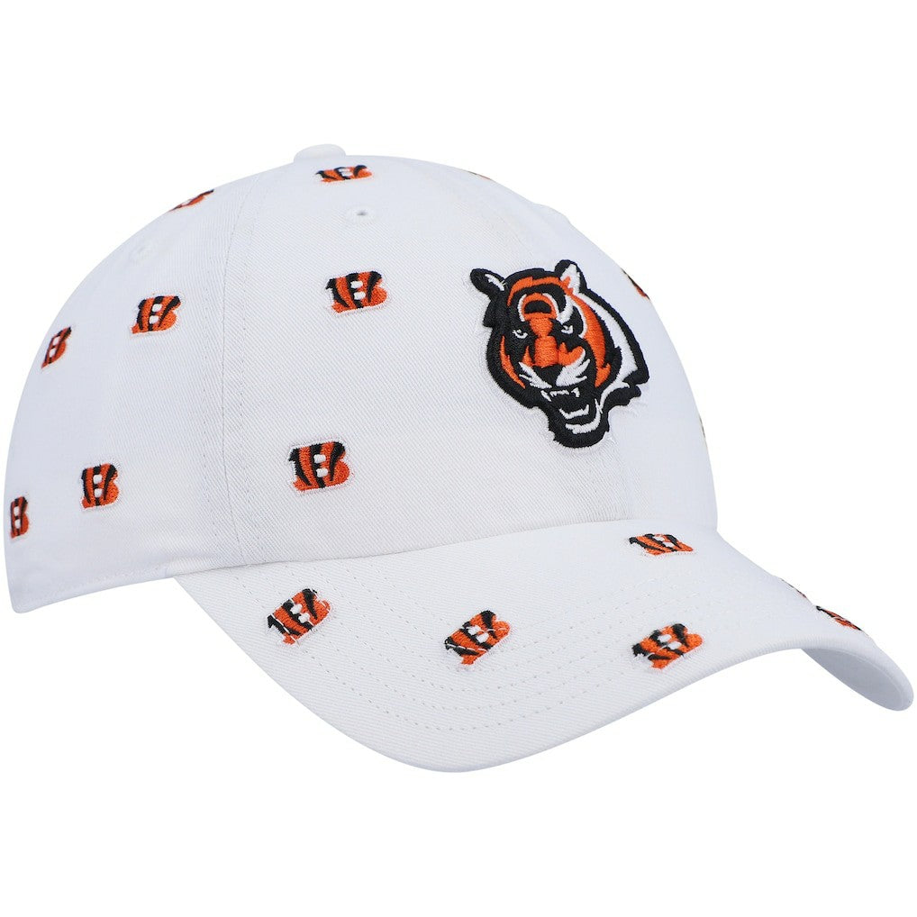 Cincinnati Bengals '47 Women's Confetti Clean Up Adjustable Hat White - 47 brand
