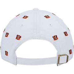 Cincinnati Bengals '47 Women's Confetti Clean Up Adjustable Hat White - 47 brand