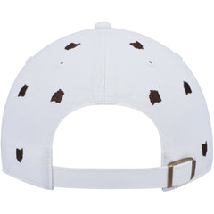 Cleveland Browns '47 Women's Confetti Clean Up Logo Adjustable Hat White - 47 brand