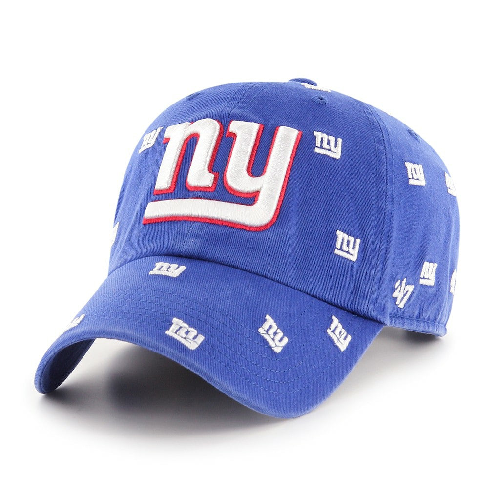 New York Giants '47 Women's Confetti Clean Up Adjustable Hat Royal - 47 brand