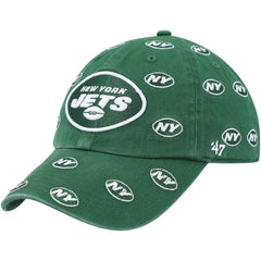 New York Jets '47 Women's Confetti Clean Up Adjustable Hat Green - 47 brand