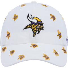 Minnesota Vikings '47 Women's Confetti Clean Up Adjustable Hat White - 47 brand