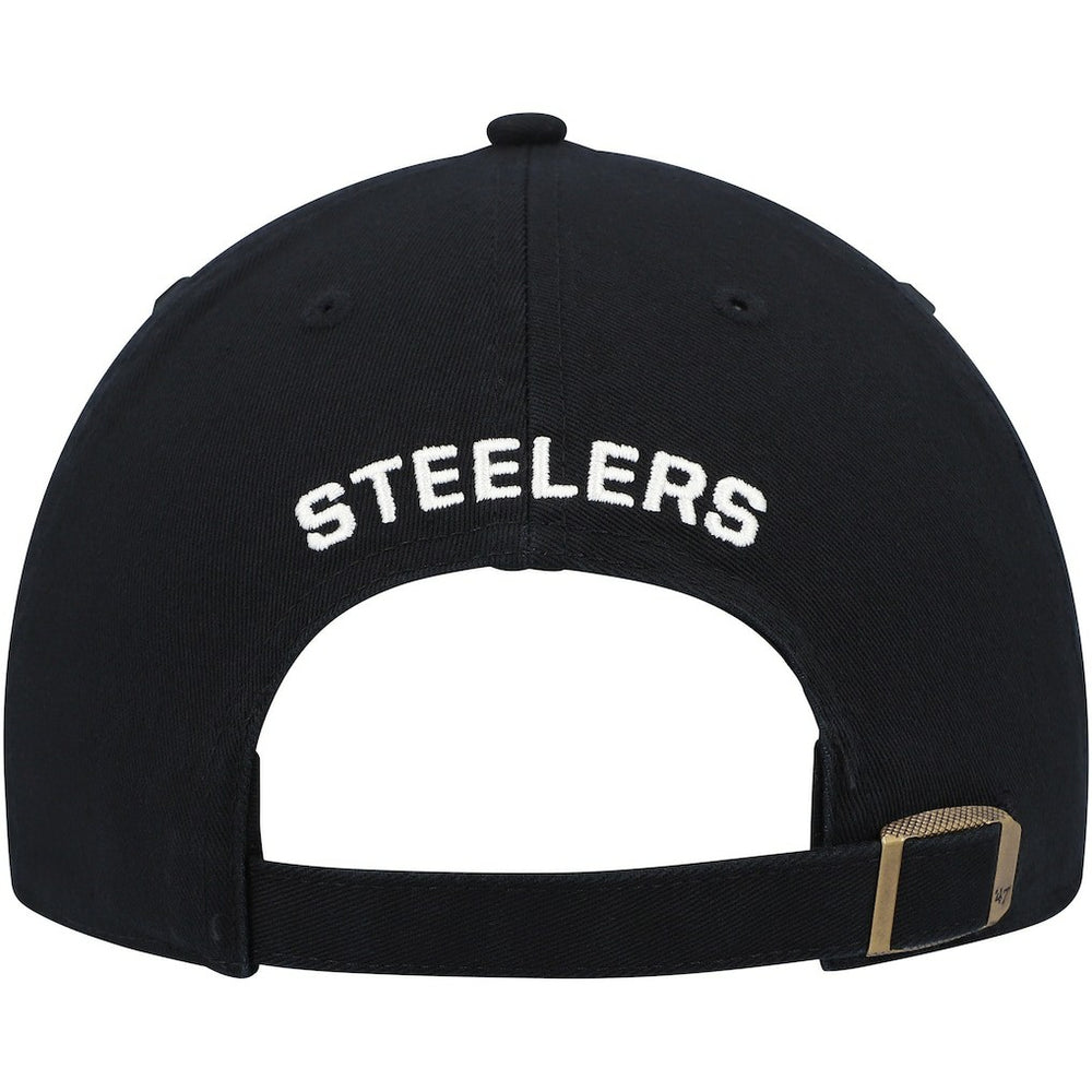 Pittsburgh Steelers '47 Women's Finley Clean Up Adjustable Hat Black - 47 brand
