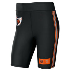 Chicago Bears WEAR by Erin Andrews Women's Biker Shorts Black - NFL