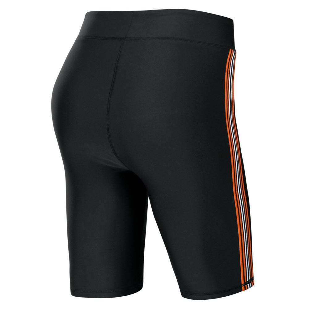 Denver Broncos WEAR by Erin Andrews Women's Biker Shorts Black - NFL