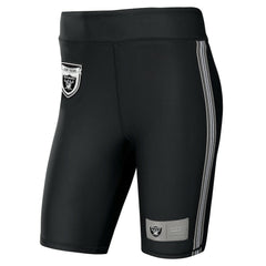 Las Vegas Raiders WEAR by Erin Andrews Women's Biker Shorts Black - NFL