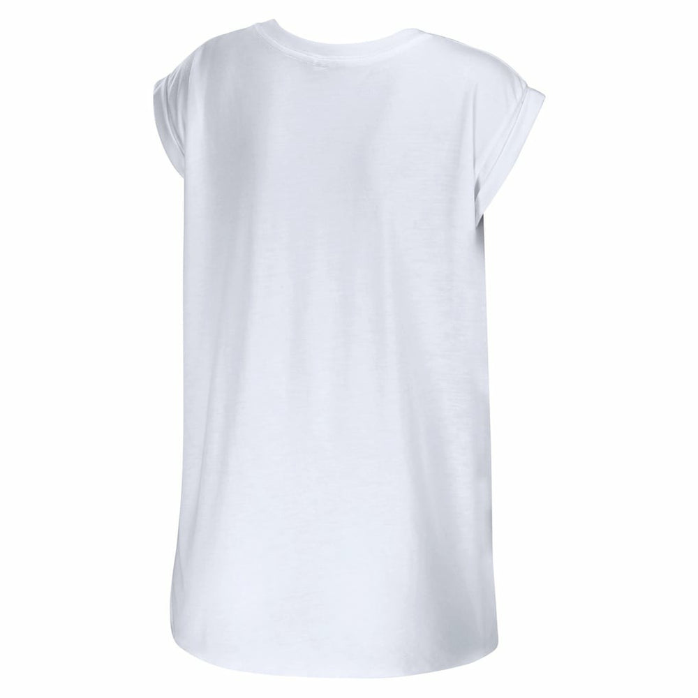 Houston Texans WEAR by Erin Andrews Women's Greetings From Muscle T-Shirt White - NFL