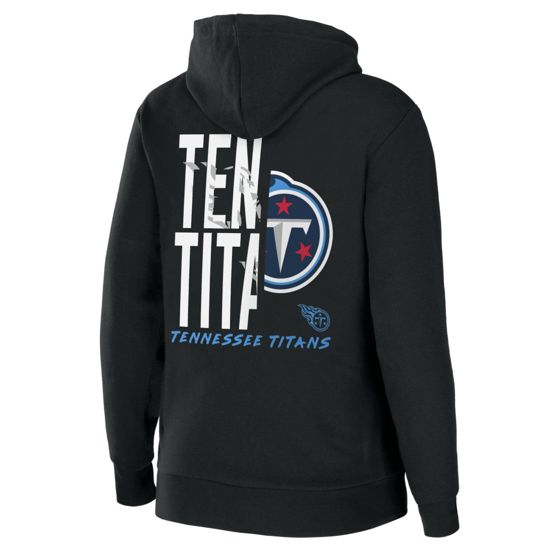 Tennessee Titans WEAR by Erin Andrews Women's Sponge Fleece Full-Zip Hoodie Black - NFL