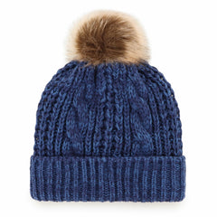 Tennessee Titans '47 Women's Meeko Cuffed Knit Hat with Pom Navy - 47 brand