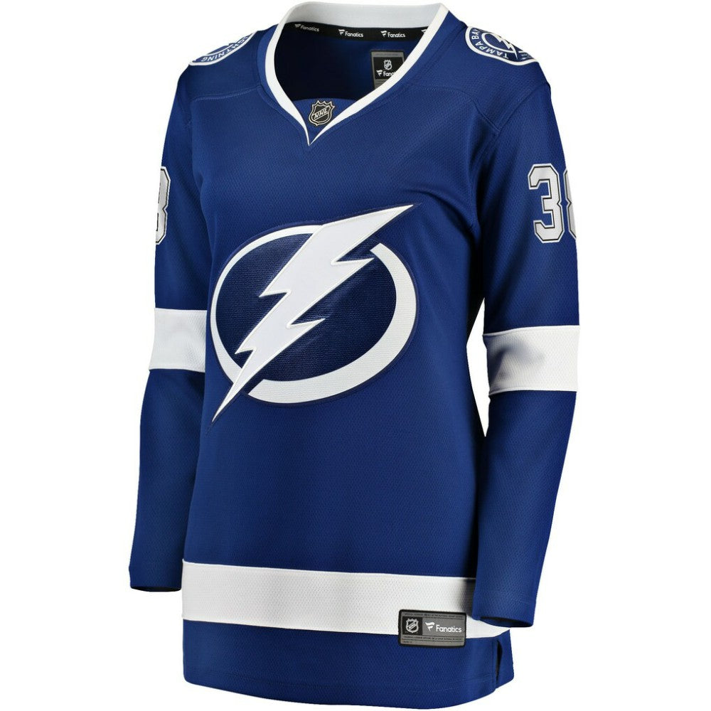 Brandon Hagel Tampa Bay Lightning Fanatics Women's Home Breakaway Player Jersey - Blue | NHL Jerseys