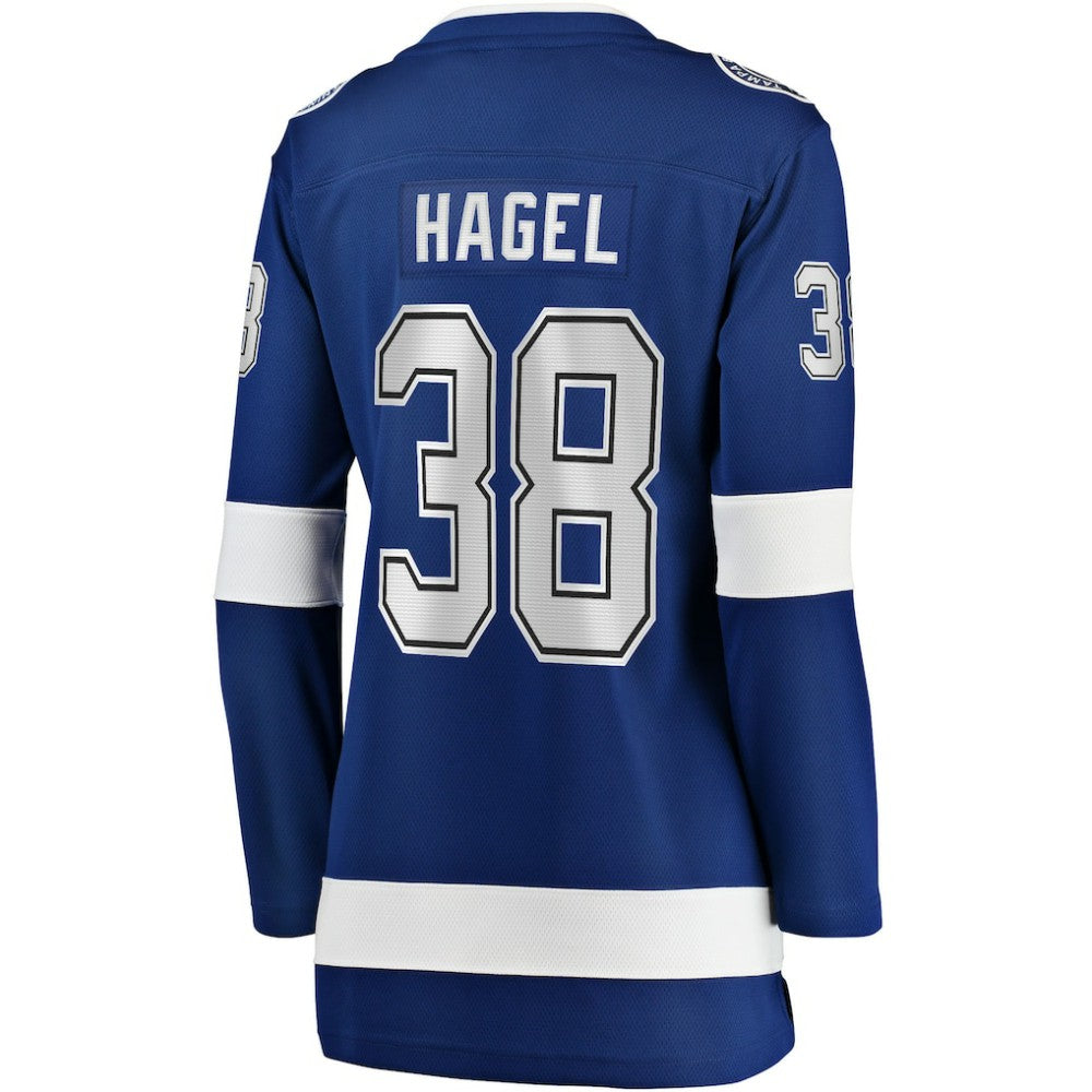 Brandon Hagel Tampa Bay Lightning Fanatics Women's Home Breakaway Player Jersey - Blue | NHL Jerseys