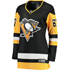 Rickard Rakell Pittsburgh Penguins Women's Fanatics Home Breakaway Player Jersey Black