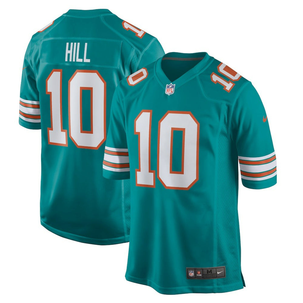 Tyreek Hill Miami Dolphins Alternate Game Jersey Aqua - Nike