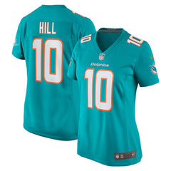 Tyreek Hill Miami Dolphins Women's Player Jersey Aqua - Nike
