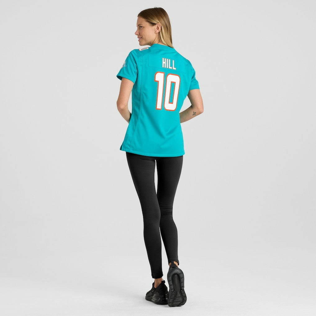 Tyreek Hill Miami Dolphins Women's Player Jersey Aqua - Nike