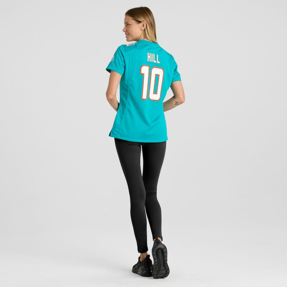 Tyreek Hill Miami Dolphins Women's Player Jersey Aqua - Nike