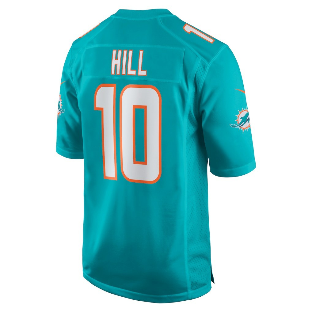 Tyreek Hill Miami Dolphins Game Jersey Aqua - Nike
