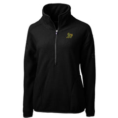Athletics Cutter & Buck Women's Cascade Eco Sherpa Fleece Quarter-Zip Pullover Jacket Clearance