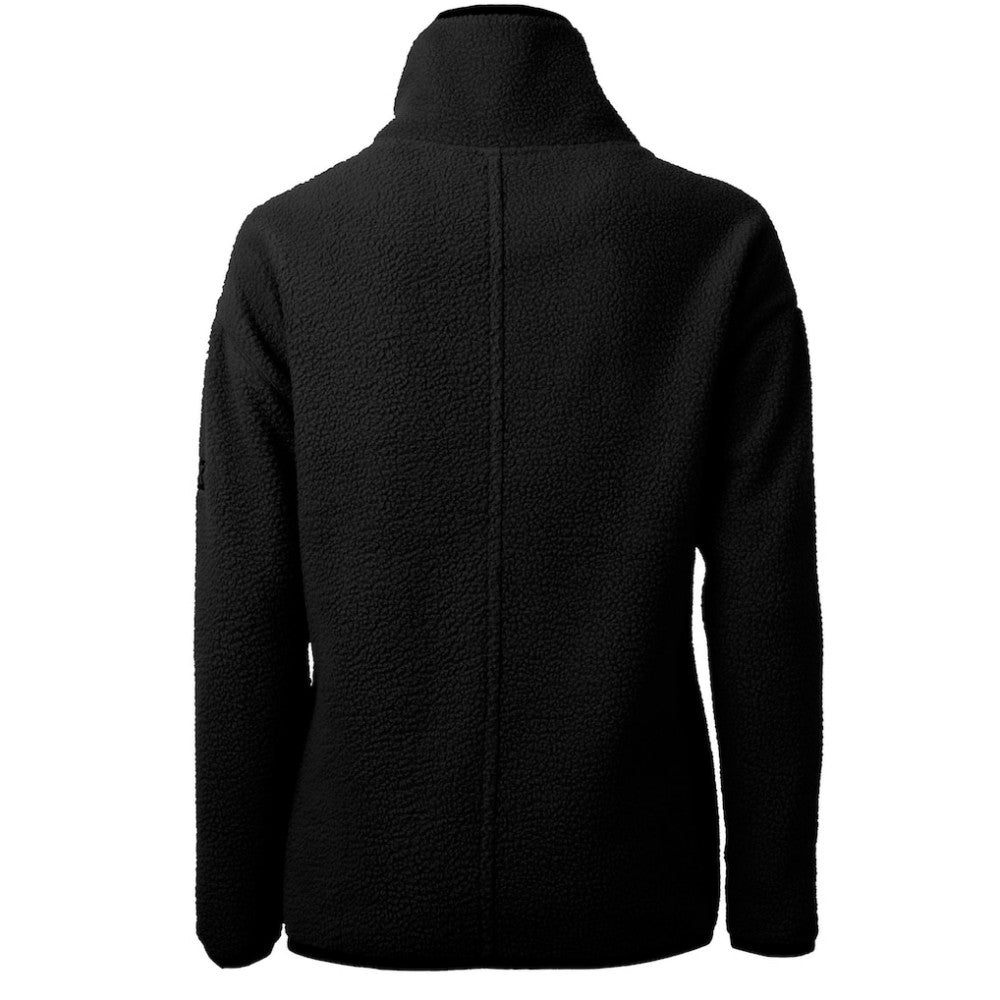 Athletics Cutter & Buck Women's Cascade Eco Sherpa Fleece Quarter-Zip Pullover Jacket Clearance