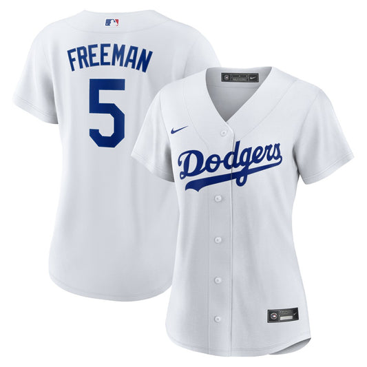 Freddie Freeman Los Angeles Dodgers Nike Women's Replica Player Jersey - White | MLB Jerseys