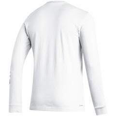 Adidas Juventus Team Crest Long Sleeve T-Shirts - White