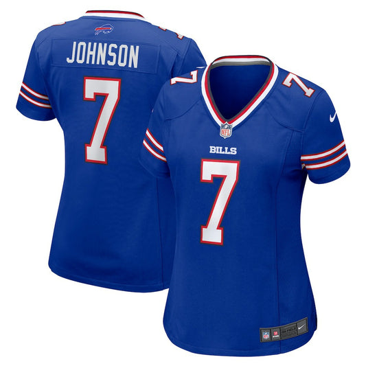 Taron Johnson Buffalo Bills Women's Game Player Jersey - Royal | NFL Jerseys