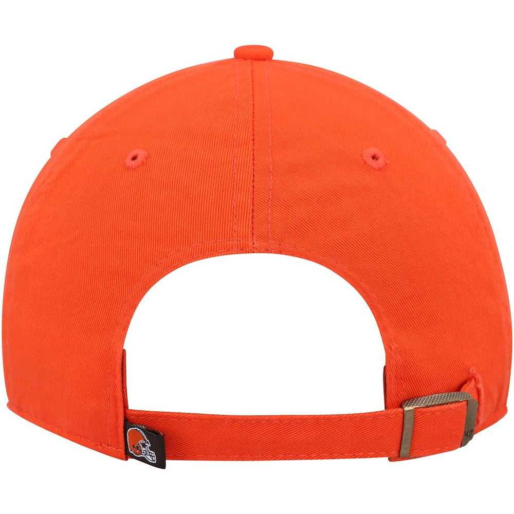 Cleveland Browns '47 Clean Up Primary Adjustable Hat Orange - 47 brand
