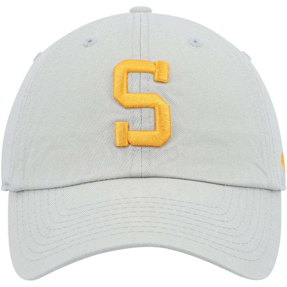 Pittsburgh Steelers '47 Clean Up Adjustable Hat Gray - 47 brand