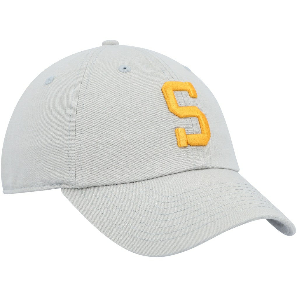 Pittsburgh Steelers '47 Clean Up Adjustable Hat Gray - 47 brand