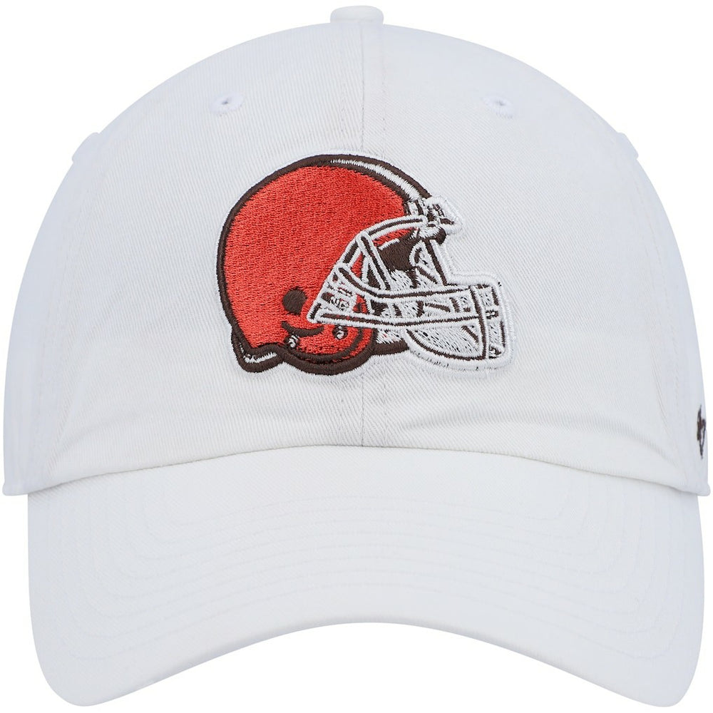 Cleveland Browns '47 Women's Clean Up Adjustable Hat White - 47 brand