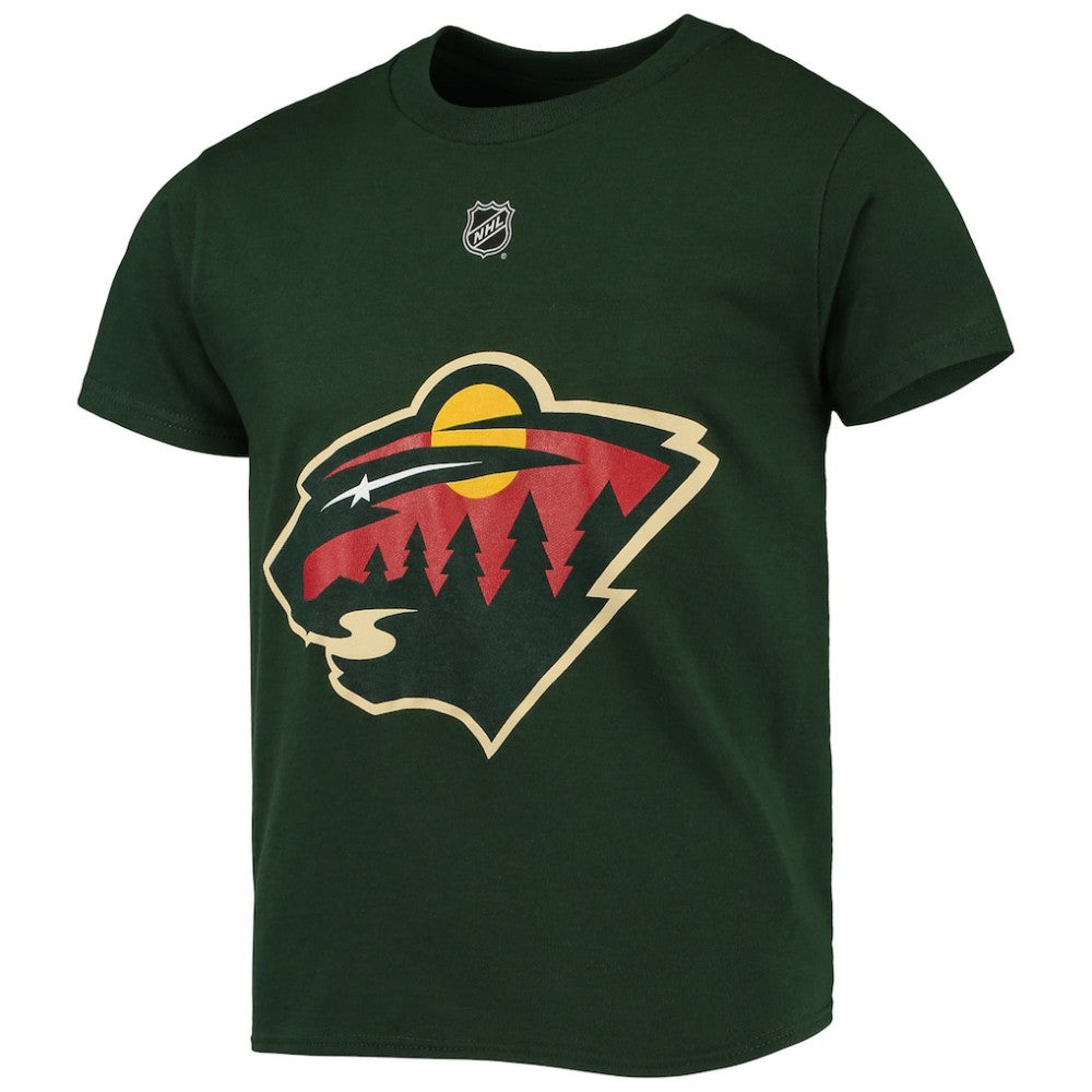 Marc-Andre Fleury Minnesota Wild - Youth Player Name & Number T-Shirt Green